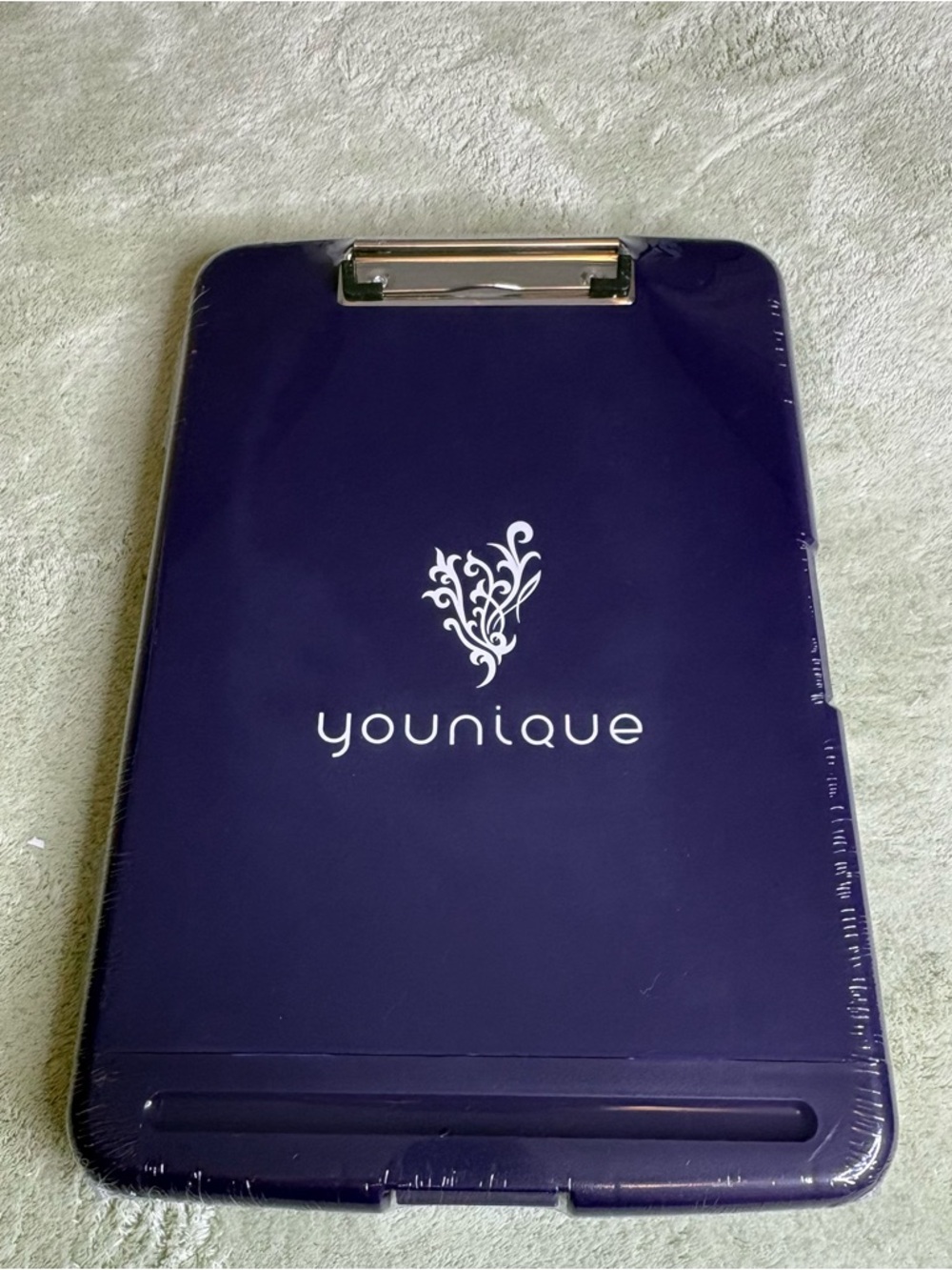 Younique Purple Storage Clipboard
